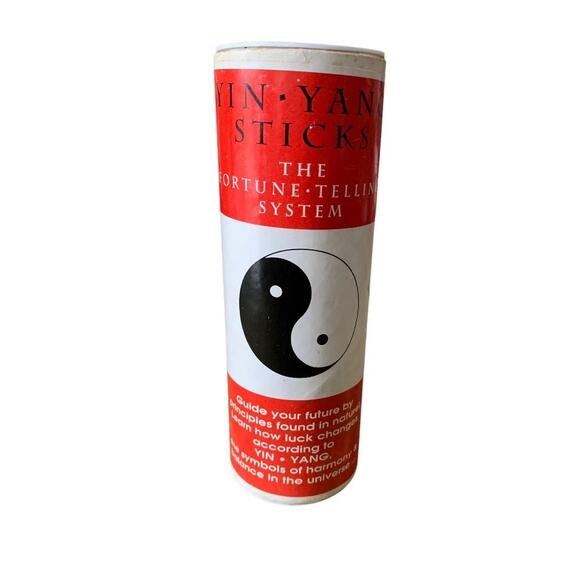 Vintage Yin-Yang Sticks Fortune Telling System 1994 Sticks Interpretation Manual - Picture 10 of 11